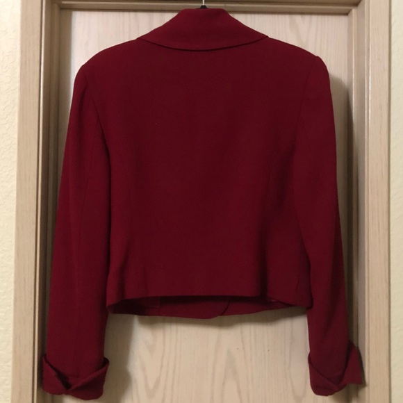 Vintage candy red BEBE blazer - Picture 2 of 4